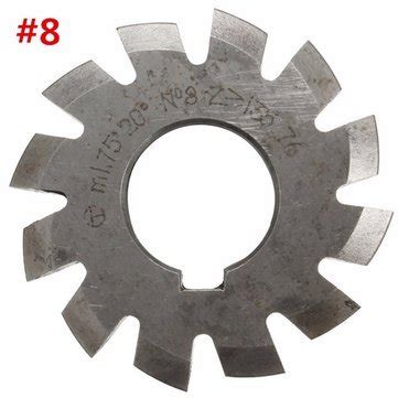 Atoz Prime Module 1 75 PA20 HSS Involute Gear Milling Cutter Inside