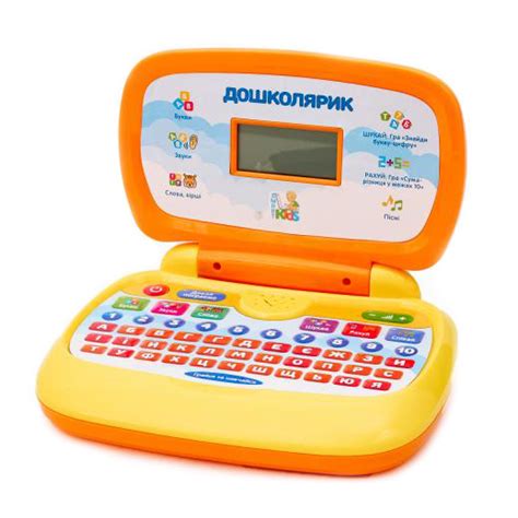 Игрушечный интерактивный Ноутбук Limo Toy Дошколярик, укр. яз. 0042 ...