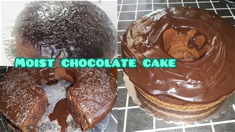 How To Make Moist Chocolate Cake Easy Recipe Youtube