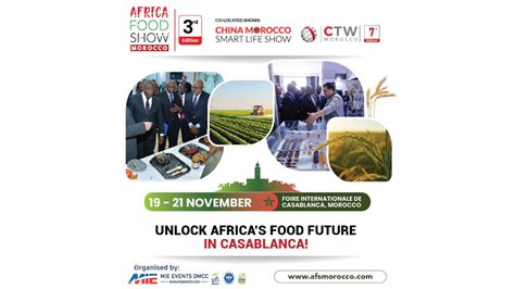 africa food show morocco  world business outlook