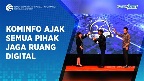 Kominfo Ajak Semua Pihak Jaga Ruang Digital Youtube