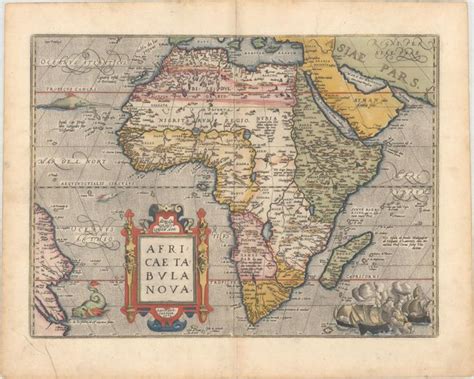 Old World Auctions Auction Lot Africae Tabula Nova