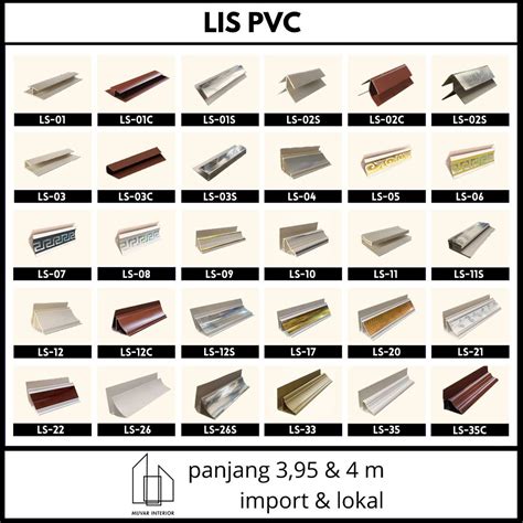 Jual Lis Sudut Lis Siku Pvc Lis Sambung Plafon Pvc Shopee Indonesia