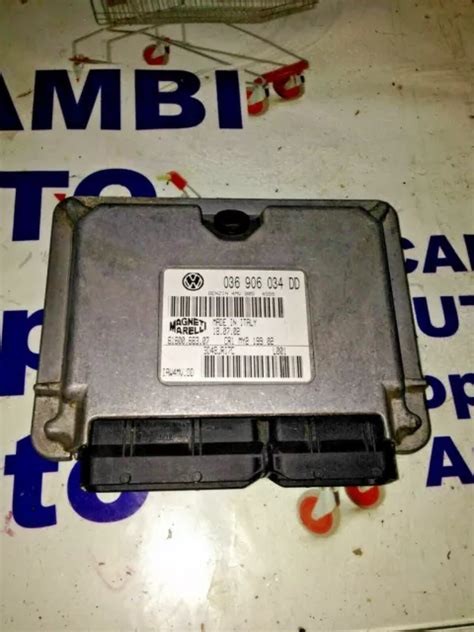 ECU MOTEUR ENGINE ECU VW Polo 1 4 Ibiza Code 036906034DD IAW4MV DD EUR