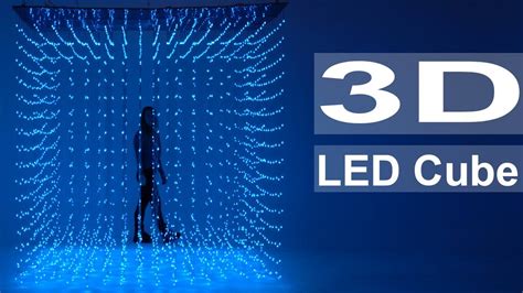 3d Led Cube Screen Display Animation Cube By Etereshop P06 Youtube