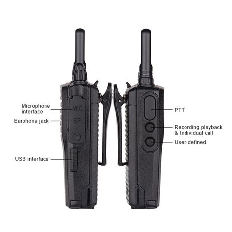 Inrico Inrico T529A 4G Network Walkie Talkie POC Bluetooth Wifi GPS