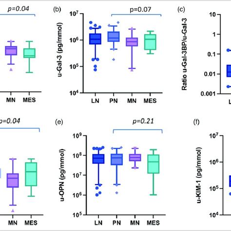 Urine Biomarker Levels Adjusted For Urine Creatinine Concentration In