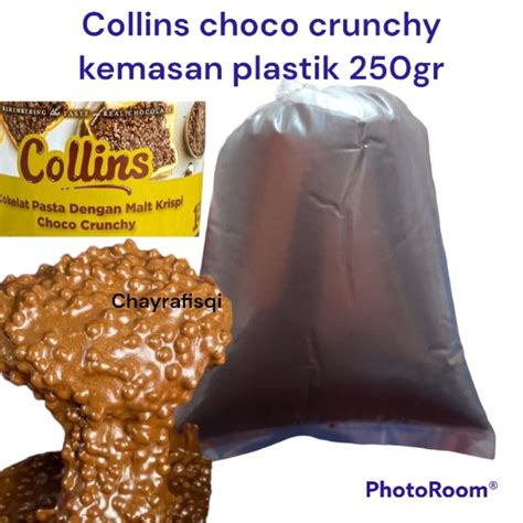 Jual Collins Choco Crunchy Gr Selai Coklat Kemasan Plastik Shopee