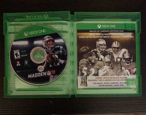 Madden Nfl G O A T Edition For Xbox One Ebay