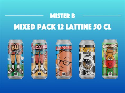 Mix Pack 12 Mister B 50 Cl Vialatta