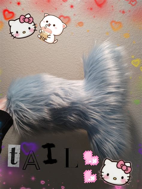 Light Blue Shark Fursuit Tail Etsy