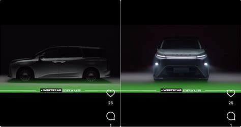 Weststar Maxus Teases Maxus Mifa 9 EV MPV Alphard S EV Challenger