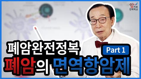 폐암 완전정복 폐암의 면역항암제 1 면역관문과 면역관문억제제 휘경 우리들내과의원