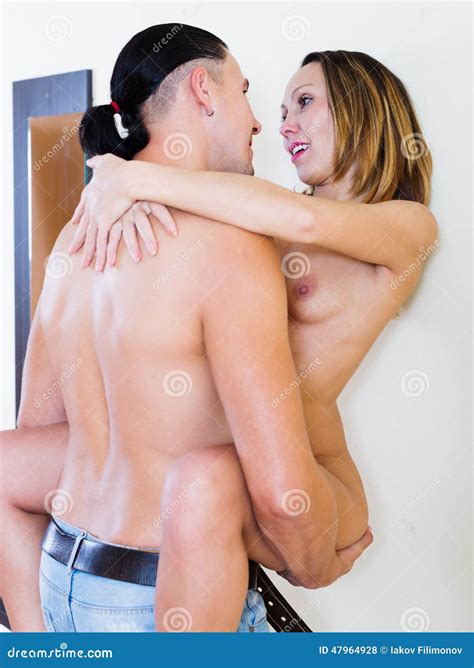 Naked Girl And Man Making Sex Stock Photo Image Of Erotic Drive