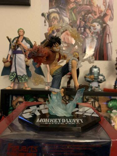 One Piece Figure Monkey D Luffy Battle Ver Figuarts Zero Bandai