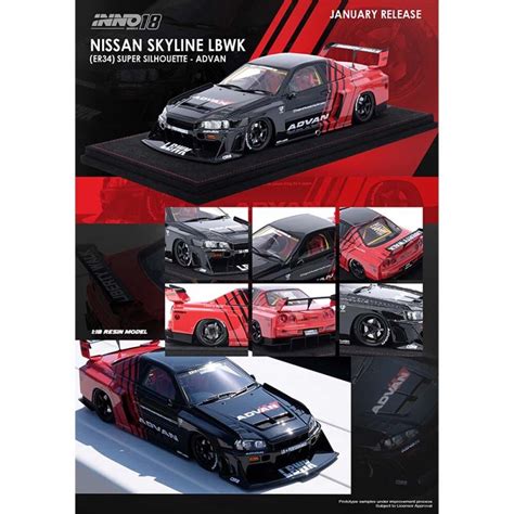 N Sati Inno Nissan Skyline Lbwk Er Super Silhouette