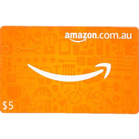 Amazon $5 AUD Digital Gift Card/Voucher (Email Delivery) - G.S.V.C