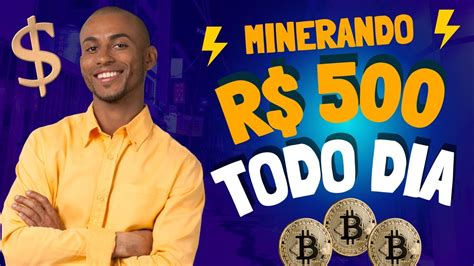 SAQUE R 500 EM 1 DIA COMO GANHAR DINHEIRO MINERANDO CRIPTOMOEDAS