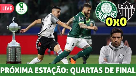 AO VIVO PALMEIRAS EMPATA ATLÉTICO MG E SE CLASSIFICA PARA AS