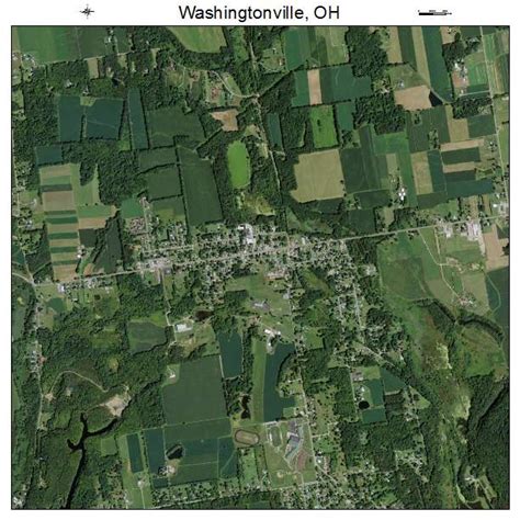 Aerial Photography Map of Washingtonville, OH Ohio