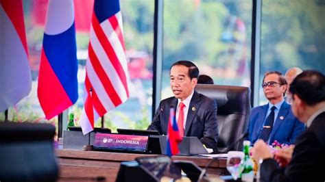 Presiden Jokowi Buka Ktt Ke Asean Tahun Di Labuan Bajo