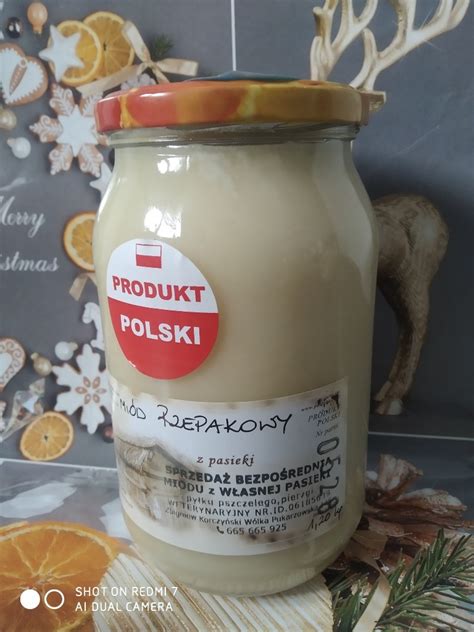 Naturalny Mi D Rzepakowy L Kg Aszcz W Kup Teraz Na Allegro