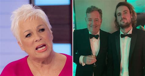 Denise Welch Embroiled In Spat With Piers Morgan S Son As He Calls Her