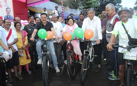 Pune On Pedals Cycle Rally In Pune On The Occasion Of Modis Birthday