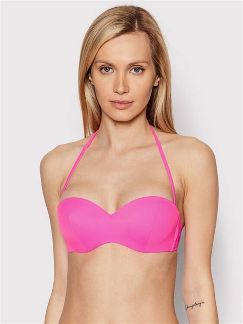 Guess Góra od bikini E2GJ52 LY00K Różowy Modivo pl