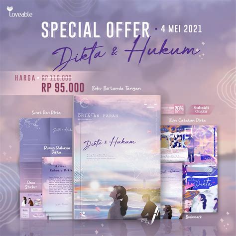 Jual Novel Dikta Dan Hukum Dhia An Farah Shopee Indonesia