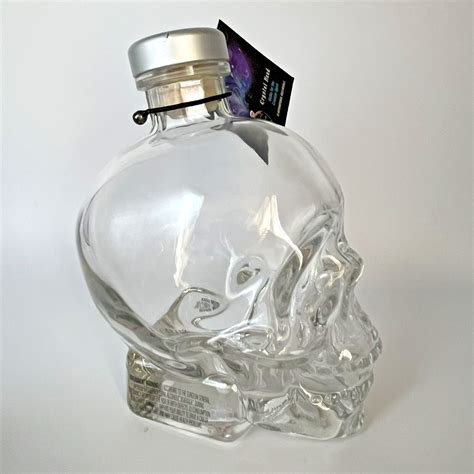 Crystal Head Vodka Skull 750 ML Bottle With Silver Stopper And Tag EBay