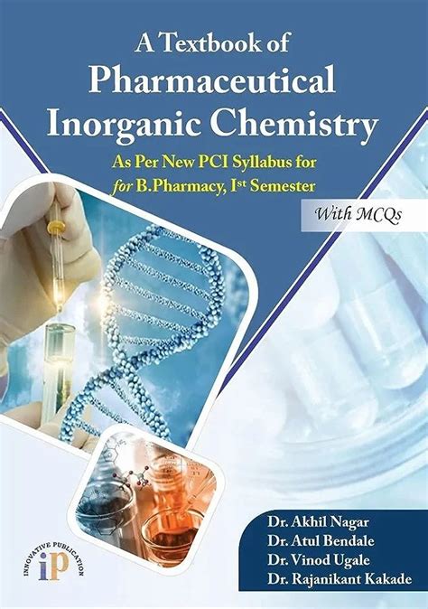 Pharmaceutical Inorganic Chemistry For B Pharma Book At Rs 315 Piece