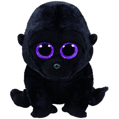 George Gorilla Beanie Boo Small 6 Inch Stuffed Animal By Ty 37222