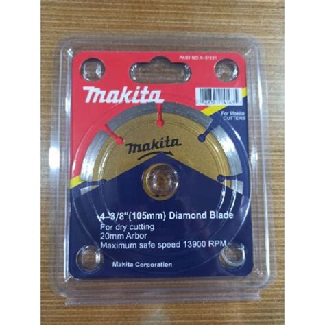 Jual Makita Mata Gerinda Potong Keramik Kering Inch Diamond Wheel Dry