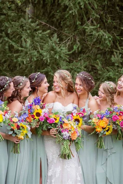 BOHEMIAN BACKYARD WEDDING Bespoke Bride Wedding Blog Wildflower