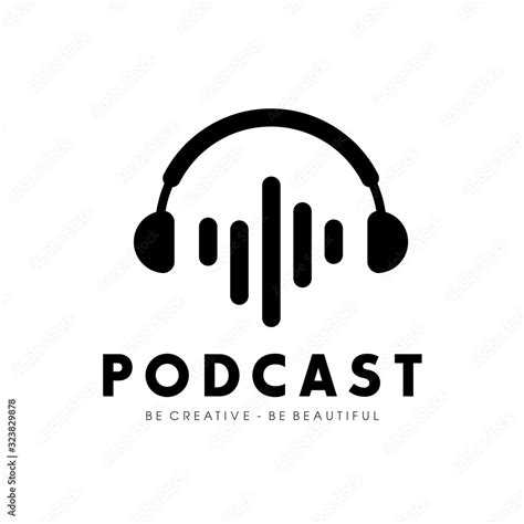 Podcast Logo, Podcast Logo Vector Stock Vector | Adobe Stock