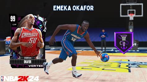 Dark Matter Emeka Okafor Gameplay Review Nba K Myteam Youtube