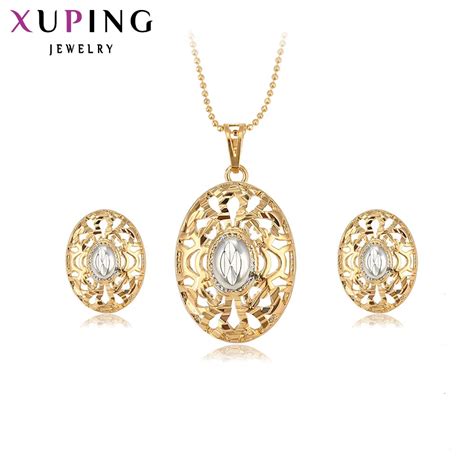 Xuping Fashion Set 2017 New Arrival Charm Women Gold Color Plated High ...