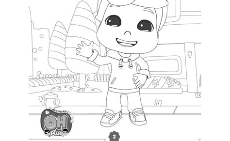 Hana Mewarna Didi And Friends Coloring Pages Didi And Friends