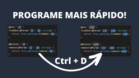 Programe Muito Mais R Pido Esses Atalhos Do Vs Code Youtube
