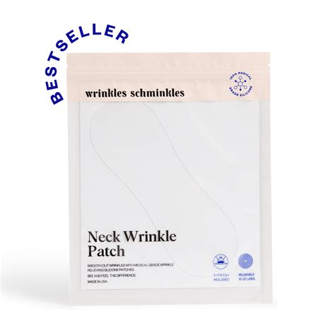 Wrinkles Schminkles Neck Wrinkle Treatment Silicone Neck Patch For