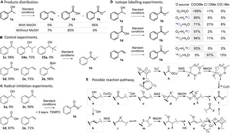 Aerobic Oxidative Cleavage And Esterification Of C OH C Bonds Chem