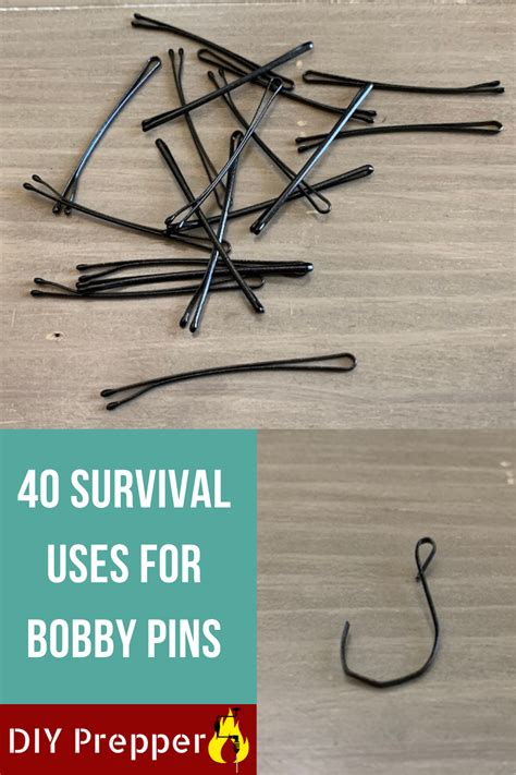 40 Survival Uses For Bobby Pins Diy Prepper Survival Prepper