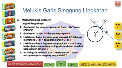garis singgung lingkaran  pptx