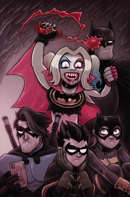 Harley Quinn The Animated Series Legion Of Bats Dan Hipp Card