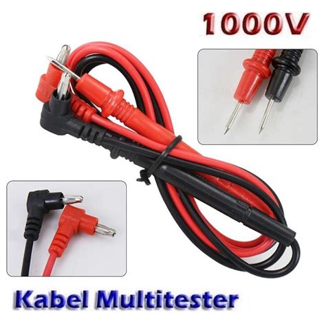 Jual Kabel Multitester Test Lead Probes Cable Plug Avometer Multimeter