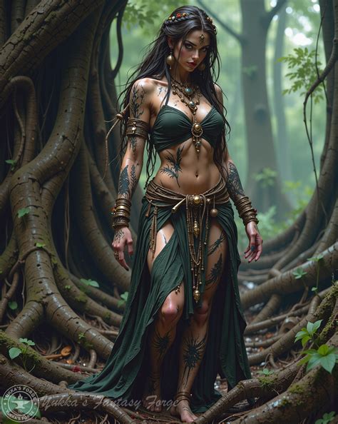 Yukka's Fantasy Forge - 🍃 "Spirit of the Wild" 🍃 She walks where the