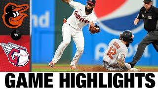 Orioles Vs Guardians Game Highlights Mlb Highlights By Mlb