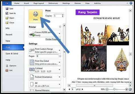 Cara Print Halaman Tertentu Di Microsoft Word Dengan Cepat