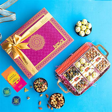 Buy Send Kesar Diwali Fusion Box Online FNP